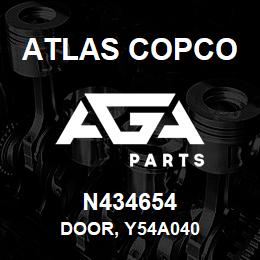 N434654 Atlas Copco DOOR, Y54A040 | AGA Parts