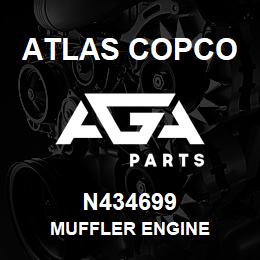 N434699 Atlas Copco MUFFLER ENGINE | AGA Parts