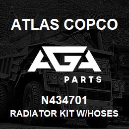 N434701 Atlas Copco RADIATOR KIT W/HOSES | AGA Parts