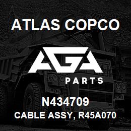 N434709 Atlas Copco CABLE ASSY, R45A070 | AGA Parts