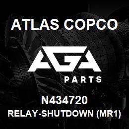 N434720 Atlas Copco RELAY-SHUTDOWN (MR1) COLE 4240 | AGA Parts