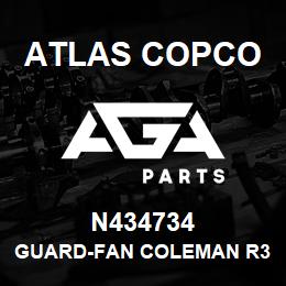 N434734 Atlas Copco GUARD-FAN COLEMAN R34A090 | AGA Parts