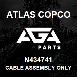 N434741 Atlas Copco CABLE ASSEMBLY ONLY FOR LENS | AGA Parts