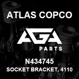 N434745 Atlas Copco SOCKET BRACKET, 41100808 | AGA Parts