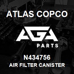 N434756 Atlas Copco AIR FILTER CANISTER ASSY (CP44 | AGA Parts