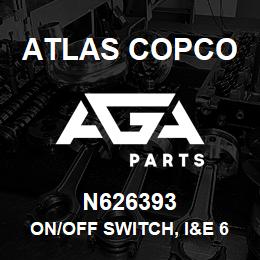 N626393 Atlas Copco ON/OFF SWITCH, I&E 626393 | AGA Parts