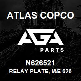 N626521 Atlas Copco RELAY PLATE, I&E 626521 | AGA Parts