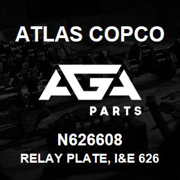 N626608 Atlas Copco RELAY PLATE, I&E 626608 | AGA Parts