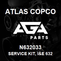 N632033 Atlas Copco SERVICE KIT, I&E 632033 | AGA Parts