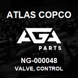 NG-000048 Atlas Copco VALVE, CONTROL | AGA Parts