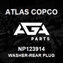 NP123914 Atlas Copco WASHER-REAR PLUG | AGA Parts