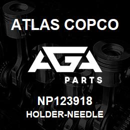 NP123918 Atlas Copco HOLDER-NEEDLE | AGA Parts