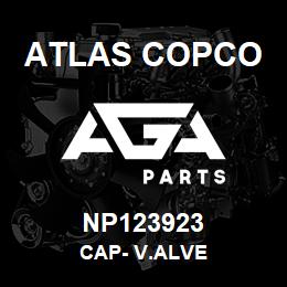 NP123923 Atlas Copco CAP- V.ALVE | AGA Parts