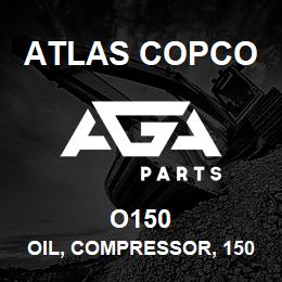 O150 Atlas Copco OIL, COMPRESSOR, 150 | AGA Parts