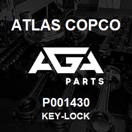 P001430 Atlas Copco KEY-LOCK | AGA Parts