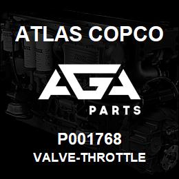 P001768 Atlas Copco VALVE-THROTTLE | AGA Parts