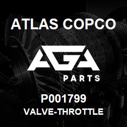 P001799 Atlas Copco VALVE-THROTTLE | AGA Parts