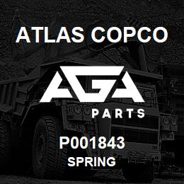 P001843 Atlas Copco SPRING | AGA Parts