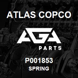 P001853 Atlas Copco SPRING | AGA Parts