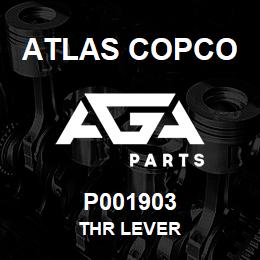 P001903 Atlas Copco THR LEVER | AGA Parts