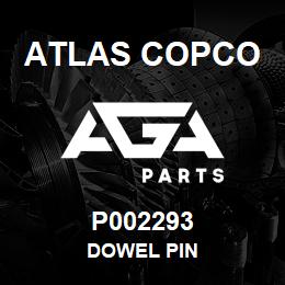 P002293 Atlas Copco DOWEL PIN | AGA Parts