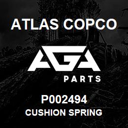 P002494 Atlas Copco CUSHION SPRING | AGA Parts