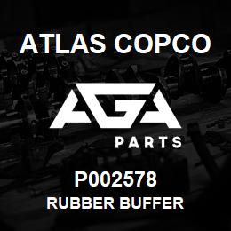 P002578 Atlas Copco RUBBER BUFFER | AGA Parts