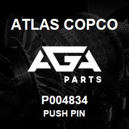 P004834 Atlas Copco PUSH PIN | AGA Parts