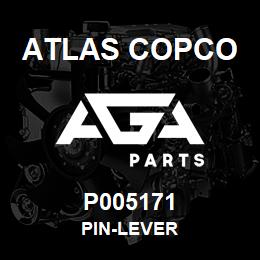 P005171 Atlas Copco PIN-LEVER | AGA Parts