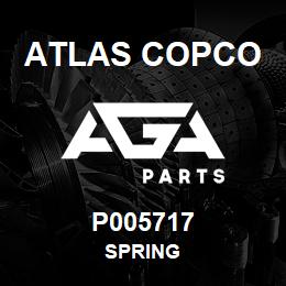 P005717 Atlas Copco SPRING | AGA Parts