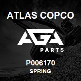 P006170 Atlas Copco SPRING | AGA Parts