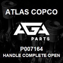 P007164 Atlas Copco HANDLE COMPLETE OPEN BUSTER | AGA Parts