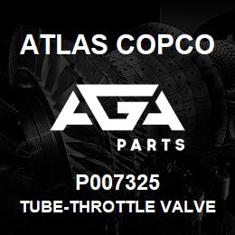 P007325 Atlas Copco TUBE-THROTTLE VALVE | AGA Parts