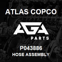 P043886 Atlas Copco HOSE ASSEMBLY | AGA Parts