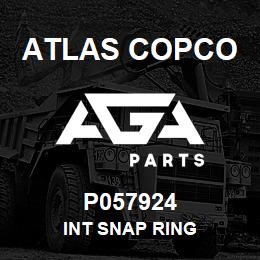 P057924 Atlas Copco INT SNAP RING | AGA Parts