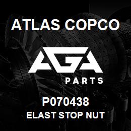 P070438 Atlas Copco ELAST STOP NUT | AGA Parts