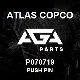 P070719 Atlas Copco PUSH PIN | AGA Parts