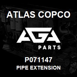 P071147 Atlas Copco PIPE EXTENSION | AGA Parts