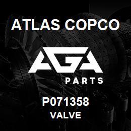 P071358 Atlas Copco VALVE | AGA Parts