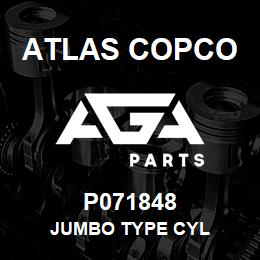 P071848 Atlas Copco JUMBO TYPE CYL | AGA Parts