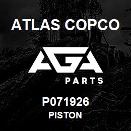 P071926 Atlas Copco PISTON | AGA Parts