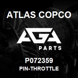 P072359 Atlas Copco PIN-THROTTLE | AGA Parts