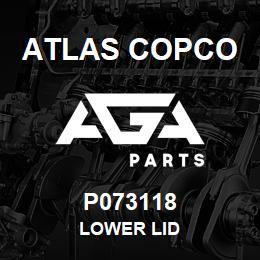 P073118 Atlas Copco LOWER LID | AGA Parts