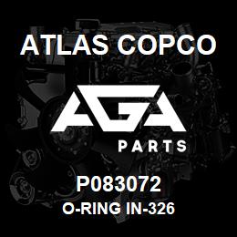 P083072 Atlas Copco O-RING IN-326 | AGA Parts