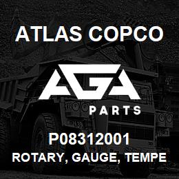 P08312001 Atlas Copco ROTARY, GAUGE, TEMPE | AGA Parts