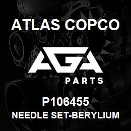 P106455 Atlas Copco NEEDLE SET-BERYLIUM | AGA Parts