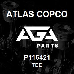 P116421 Atlas Copco TEE | AGA Parts