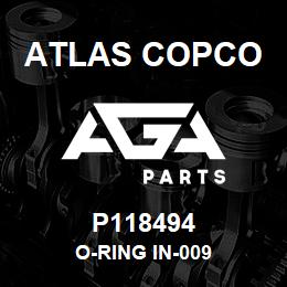 P118494 Atlas Copco O-RING IN-009 | AGA Parts