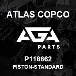 P118662 Atlas Copco PISTON-STANDARD | AGA Parts