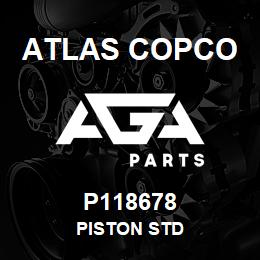 P118678 Atlas Copco PISTON STD | AGA Parts